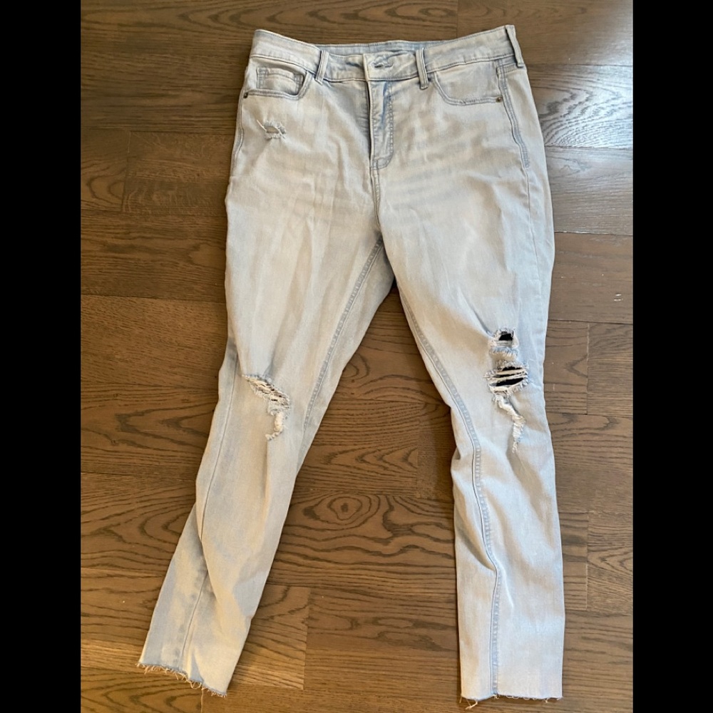 Rockstar super skinny distressed jeans
